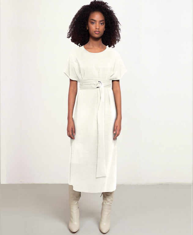 Midi Sunday Dress Off White