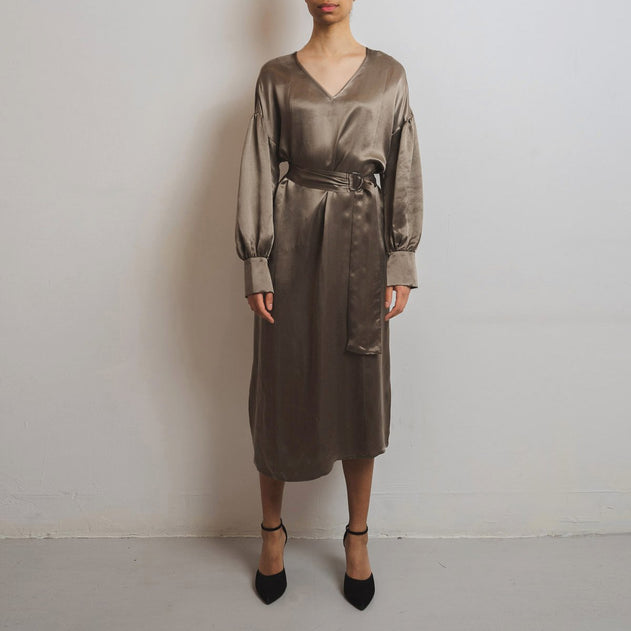 Midi Sunday Dress Taupe