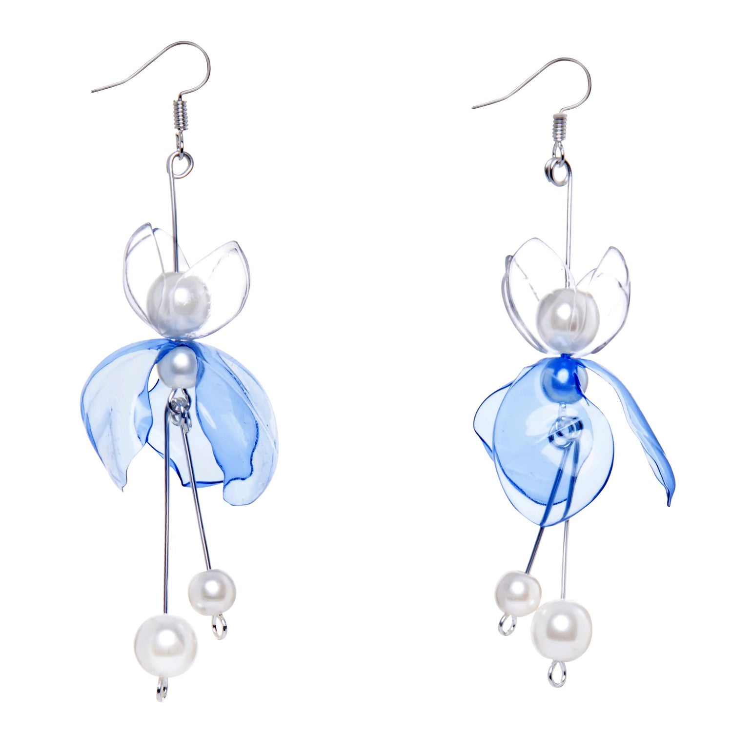 Sustainable Blue Lake Drop Earrings