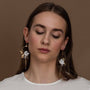 Upcycle with Jing - Delicate Floral Moon Earrings, image no.2