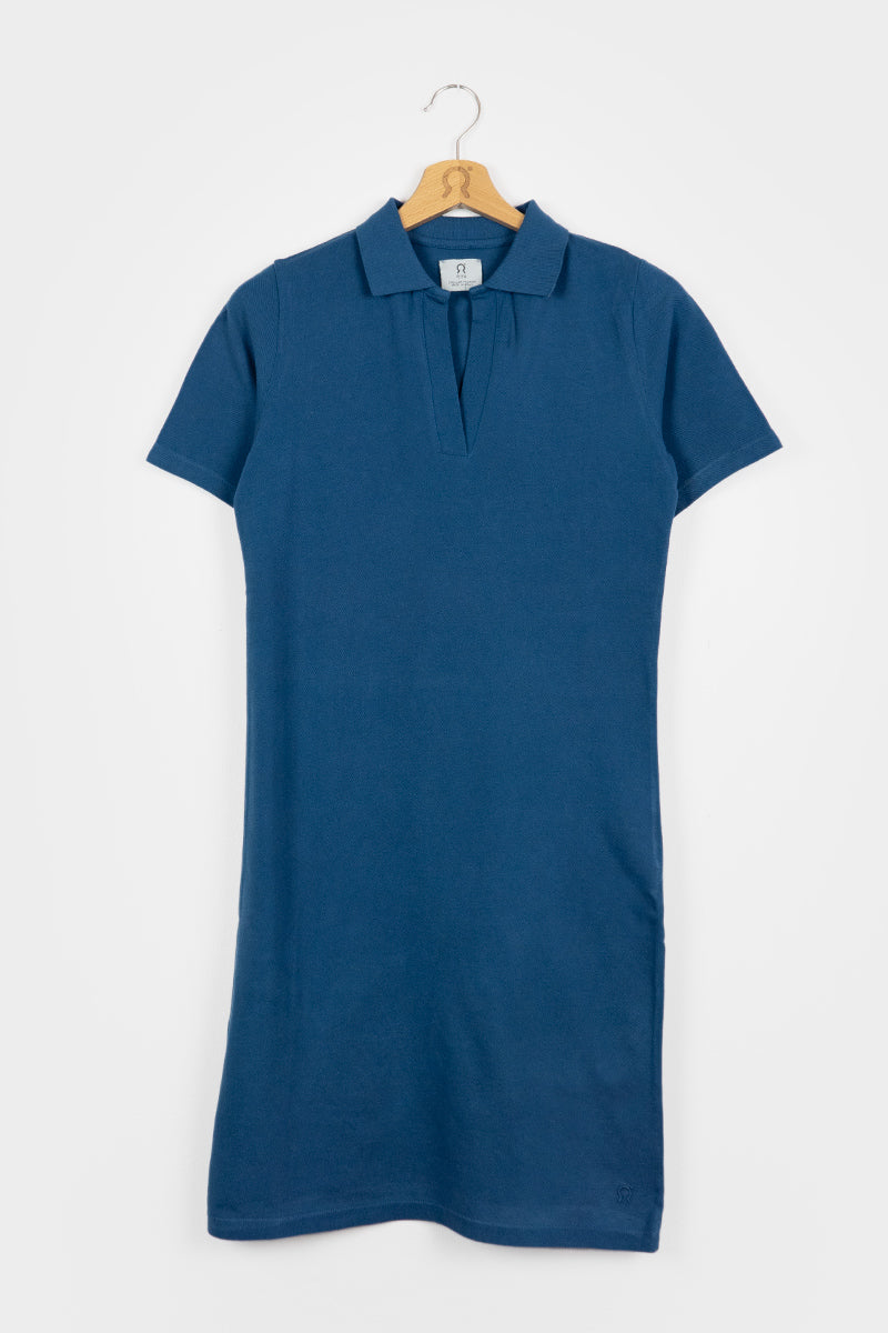 Suzanne Recycled Cotton Polo Dress