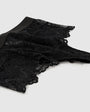 UNDERSTATEMENT - Lace Highwaist String 001 Saboteur Black, image no.14