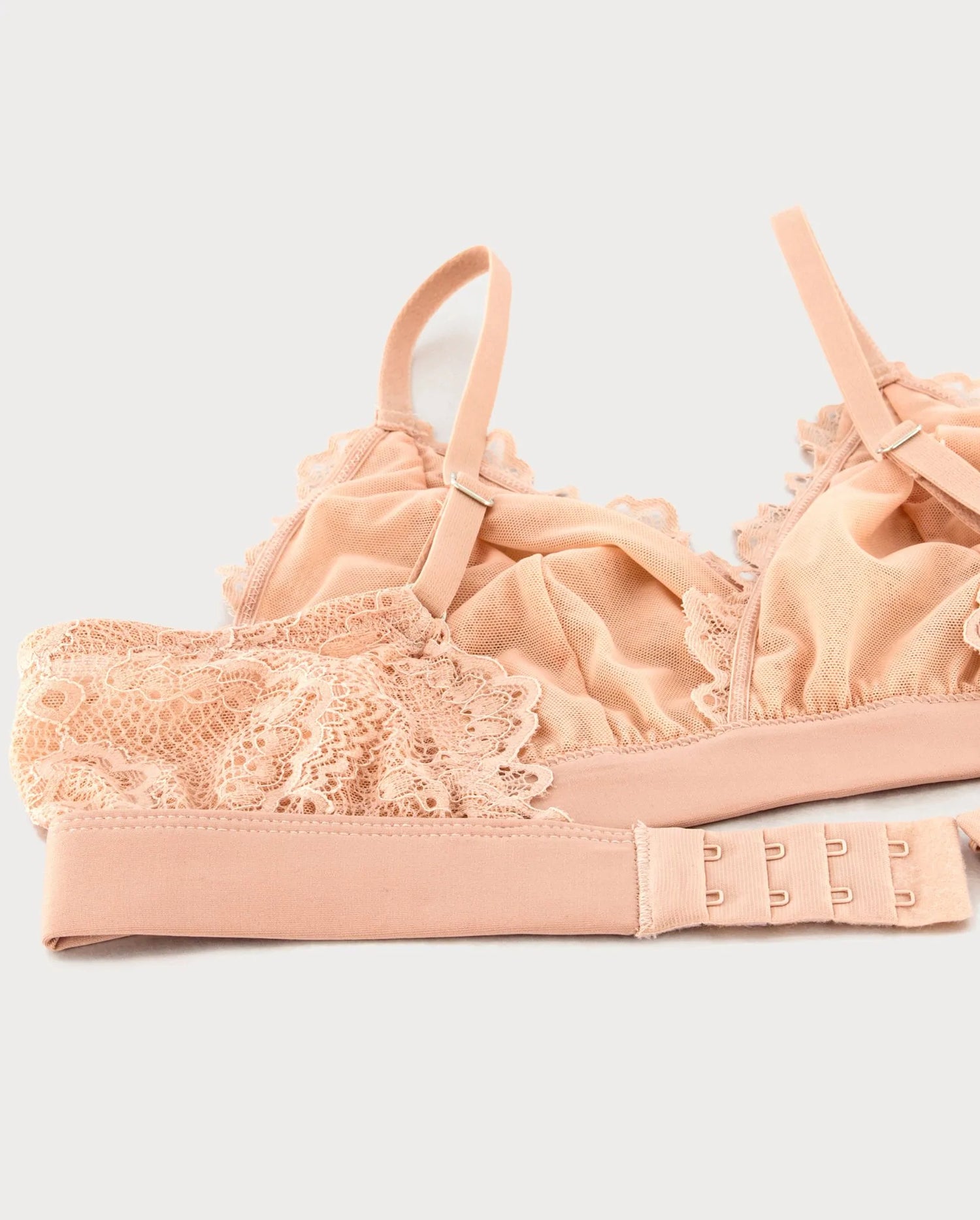 Lined Bralette Naked