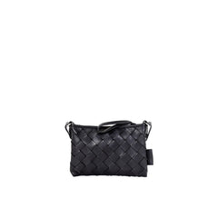Toarie Woven Clutch Small Black