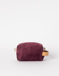 Ted Travel Case Small Apple Leather Burgundy