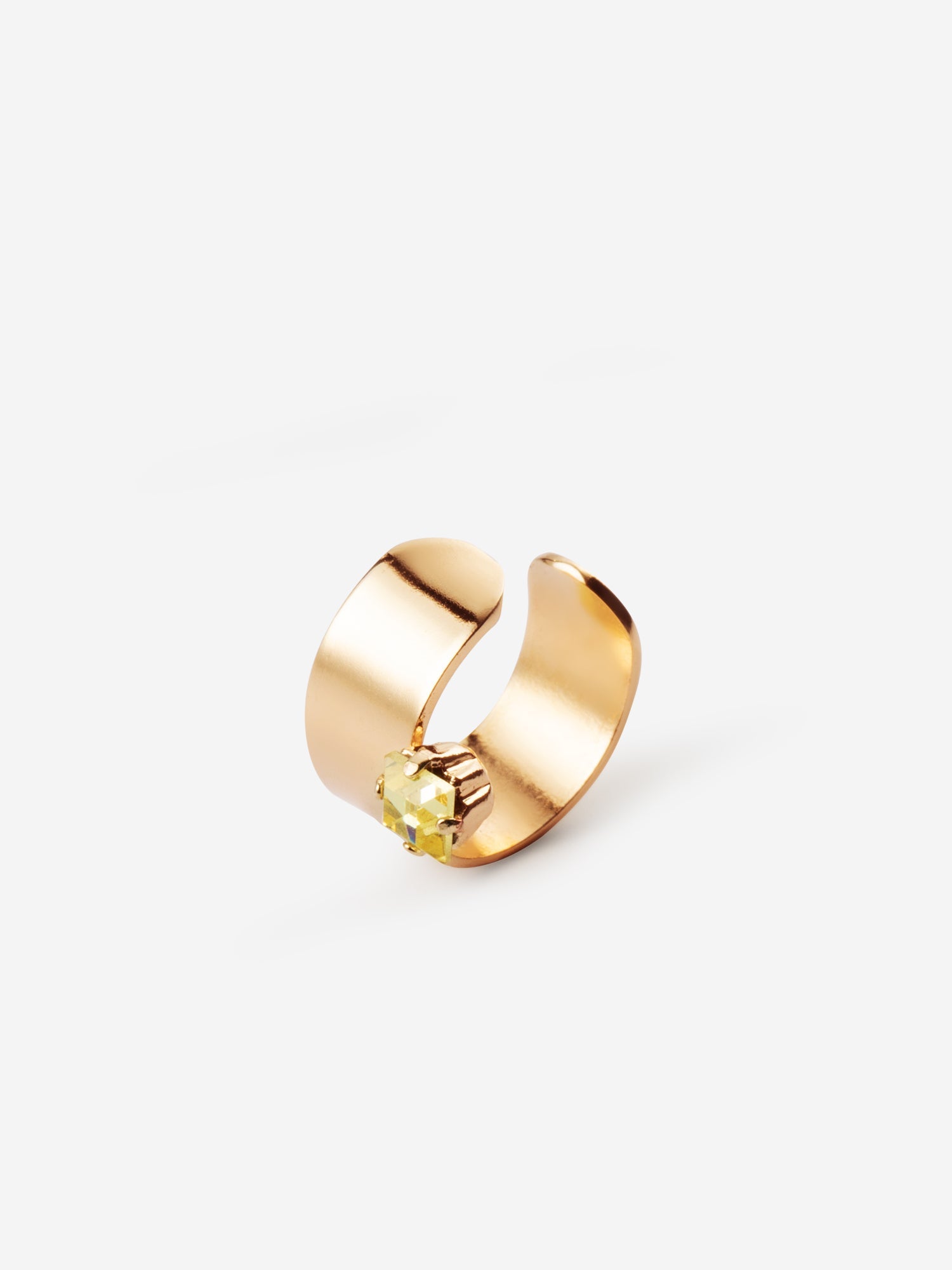 Tobias Single Earcuff Yellow