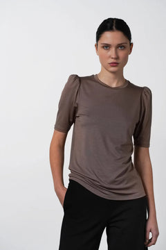 Tu Puff Top Deep Taupe