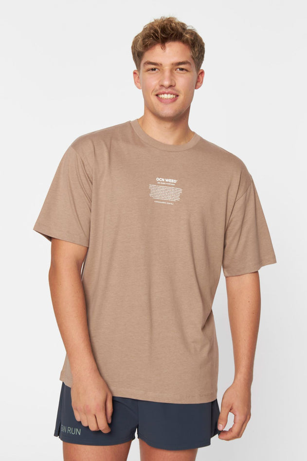 OCN WEED® Unisex T-Shirt Taupe
