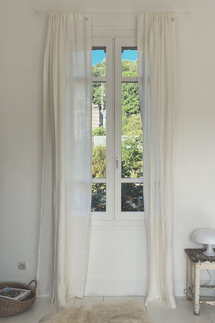 AmourLinen - Rod Pocket Linen Curtain