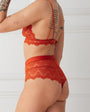 UNDERSTATEMENT - Lace Highwaist String 002 Papaya, image no.3