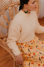 Viljava - Kaino Frilla Skirt Yellow Kukkaniitty, image no.5