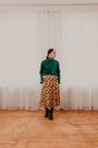 Viljava - Kaino Frilla Skirt Brown Lemmu, image no.2