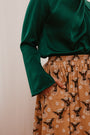 Viljava - Kaino Frilla Skirt Brown Lemmu, image no.3