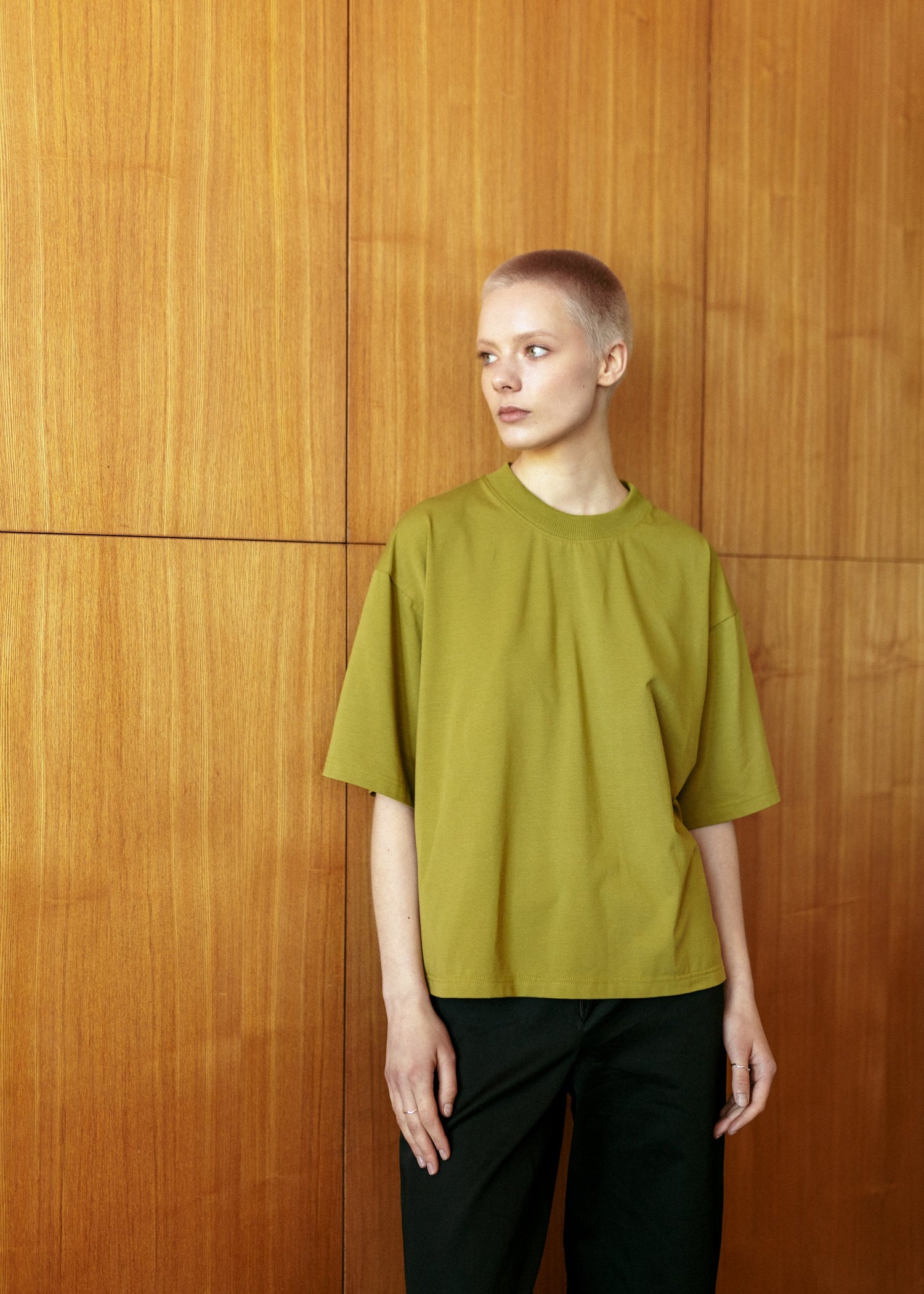 Aiyo Oversize Organic T-Shirt Green