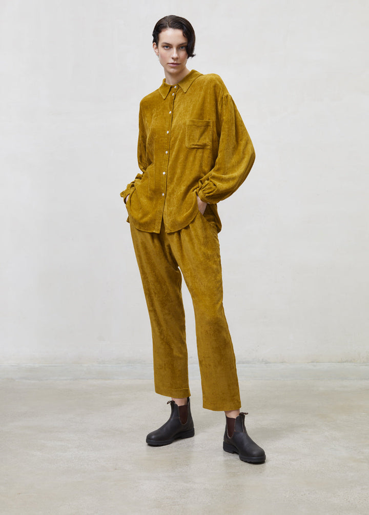 The New Society - Velour Pant 01