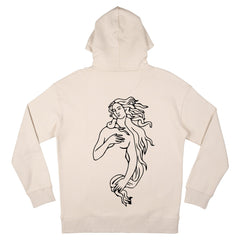 Ciao Amore Hoodie Beige