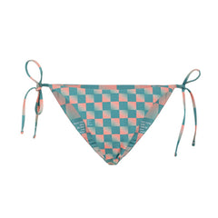Tie-Side Bikini Bottom Green/Pink
