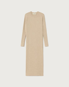 Gina Knitted Dress Taupe