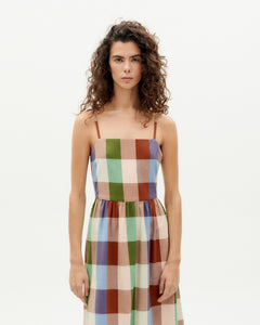 Paola Dress Multicolor Check