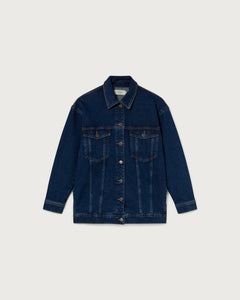 Phoebe Denim Jacket Dark Blue