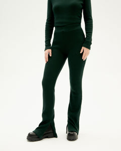 Kara Knitted Pants Green