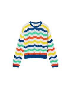 Jo Knitted Sweater Multicolor Stripes