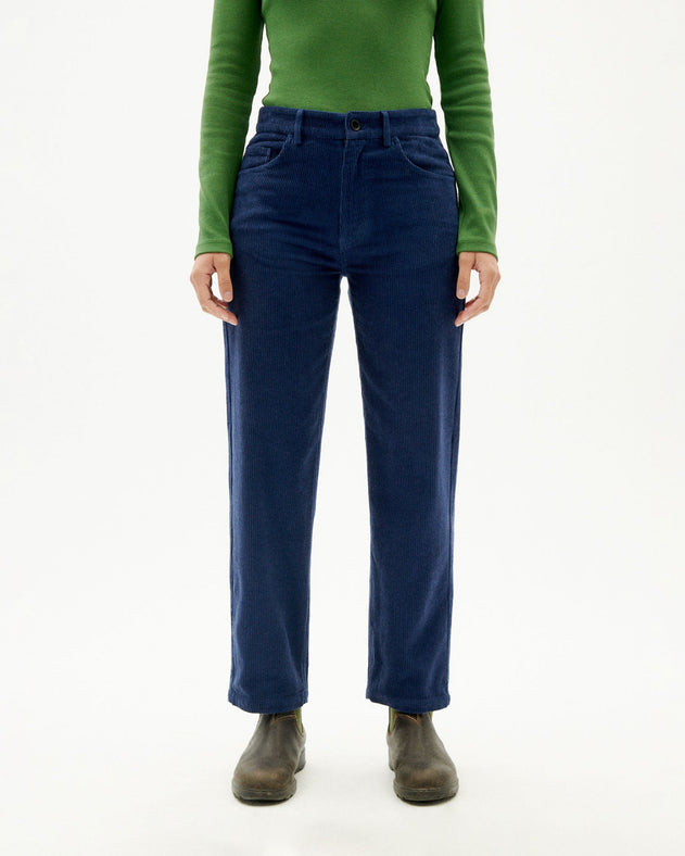 Nele Corduroy Pants Blue