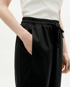 Esther Cotton Pants Black