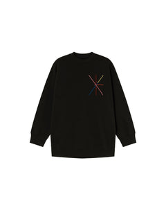 Jane Sweatshirt Black Vertex