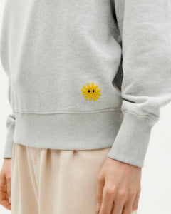 Here Comes The Sun Sweatshirt Grey