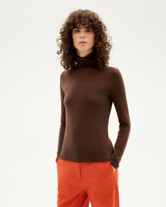 Noe Top Dark Brown