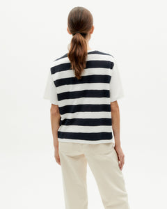 Lucia T-Shirt Striped Black/White