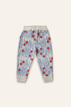 Winter Berries Sweatpants Blue