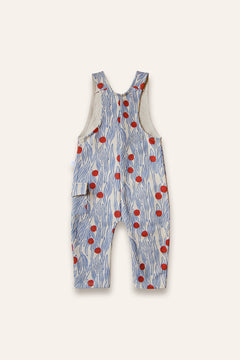 Winter Berry Kids' Overall Blue