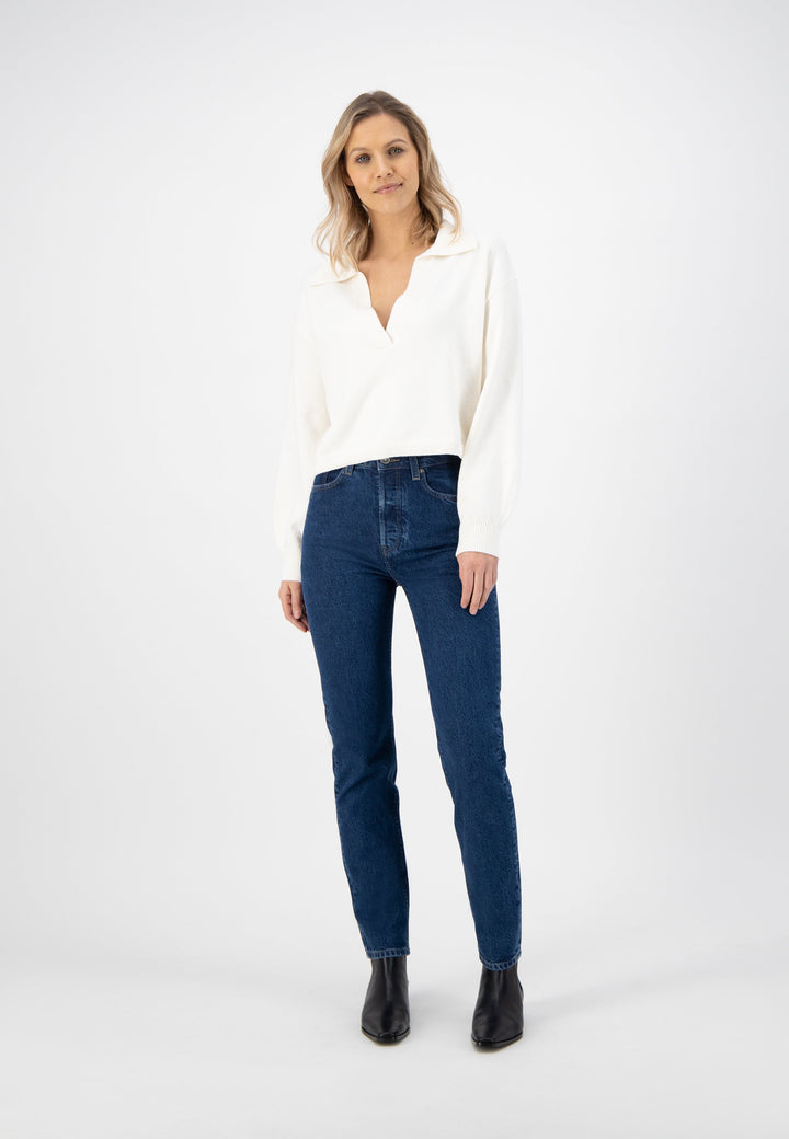 Piper Straight Jeans Stone Indigo