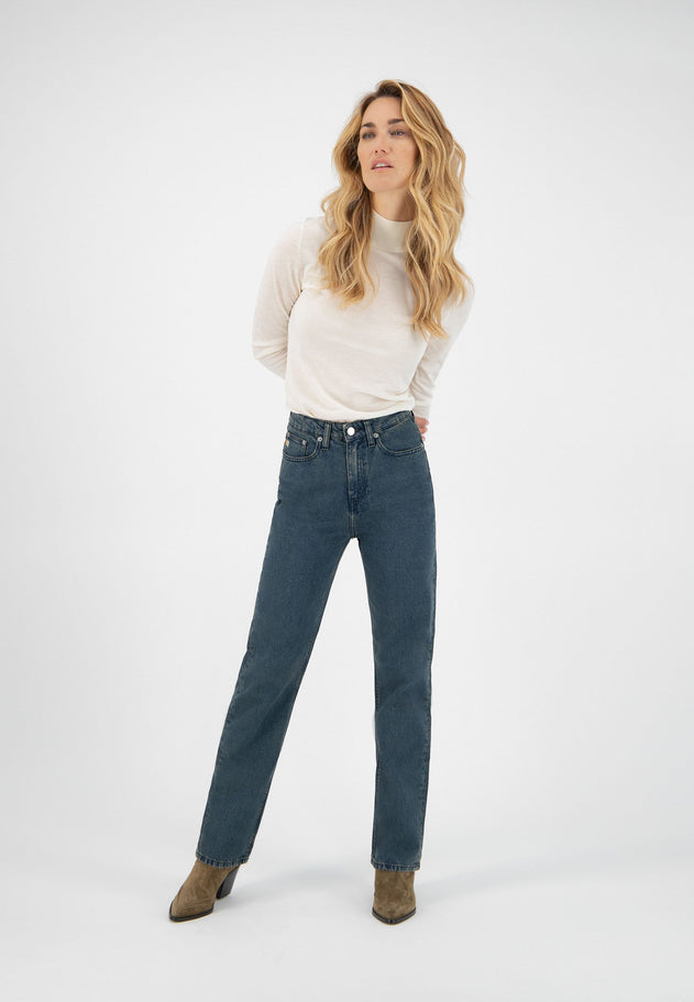 Relax Rose Jeans Whale Blue