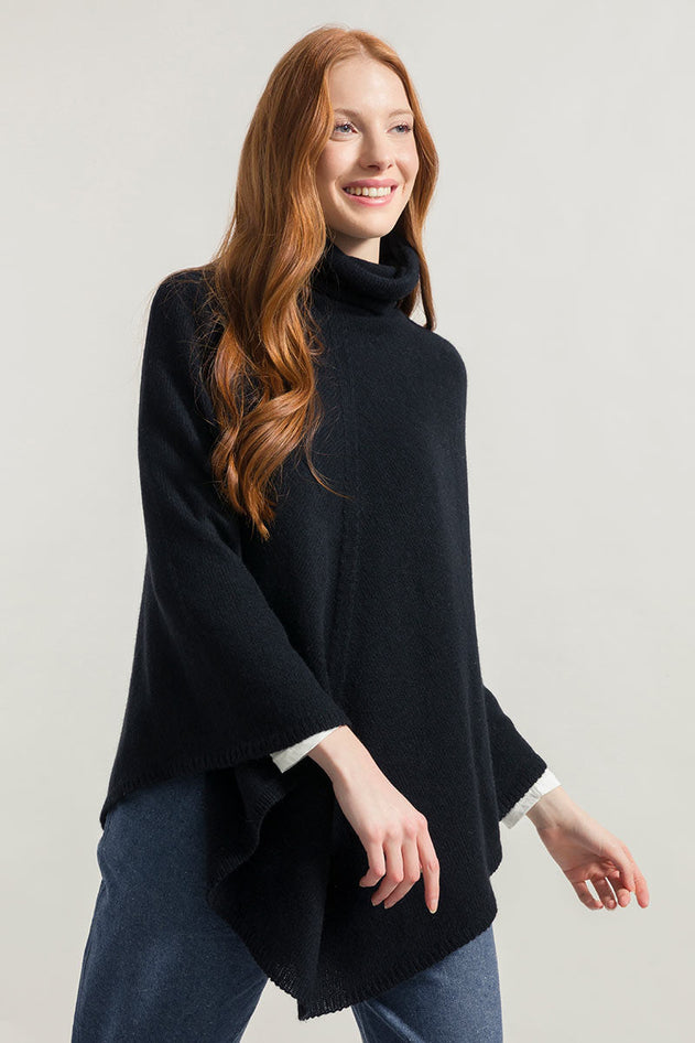 Elisabetta Recycled Cashmere Poncho