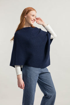 Emma Recycled Cashmere Poncho