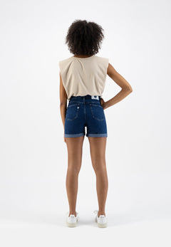 Marilyn Shorts Stone Indigo