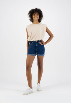 Marilyn Shorts Stone Indigo