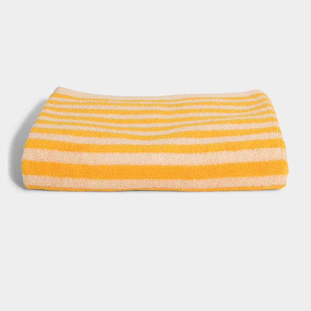 Homehagen Stripe Hand Towel Yellow