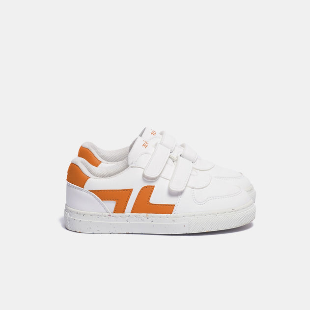 Kids' Zèta Sneakers White / Orange