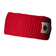 SEAY Wool Headband Dark Red