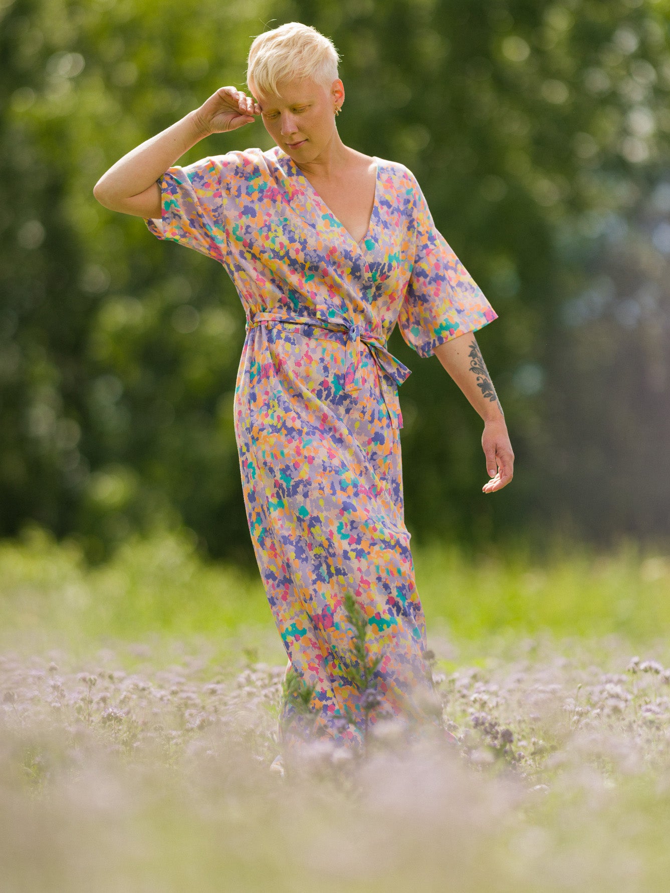 Coral Jumpsuit Kanerva IVALO.COM