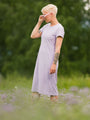 Aarrelabel - Larissa Dress Lavender Dot, image no.4