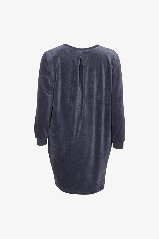  - Lilian Tunic Blue Velvet