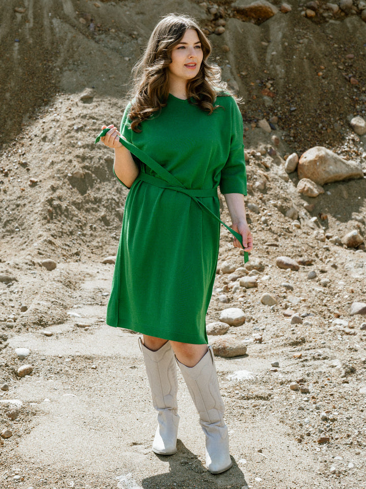 Aarrelabel - Love Merino Dress Green