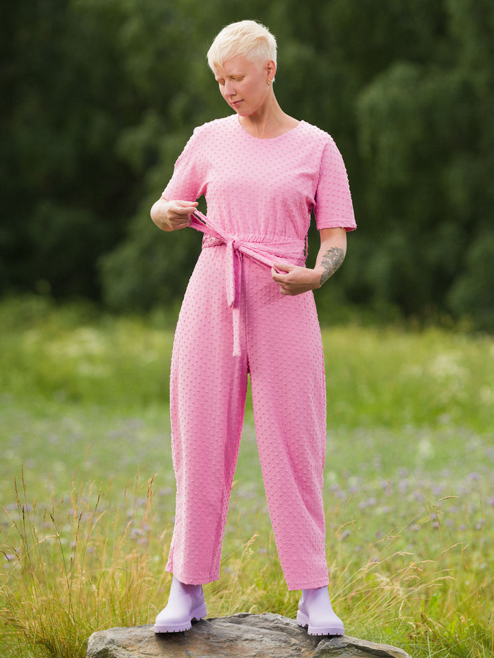 Aarrelabel - Manuela Jumpsuit Pink Dot