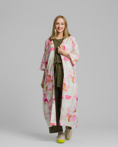 Siena Jacket / Wrap Dress Rosa