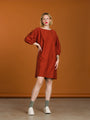 Aarrelabel - Nancy Dress Cinnamon Dot, image no.1